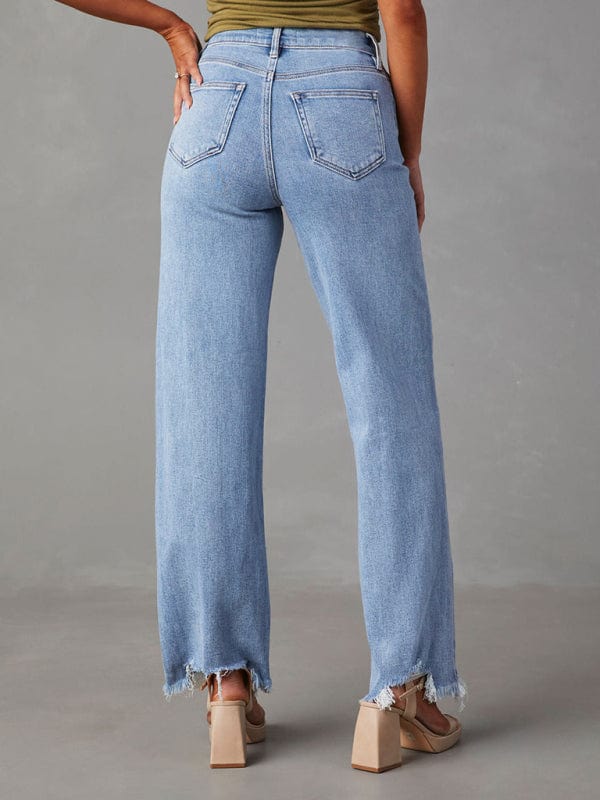 The802Gypsy Bottoms/Jeans GYPSY GIRL-Fray Hem Jeans