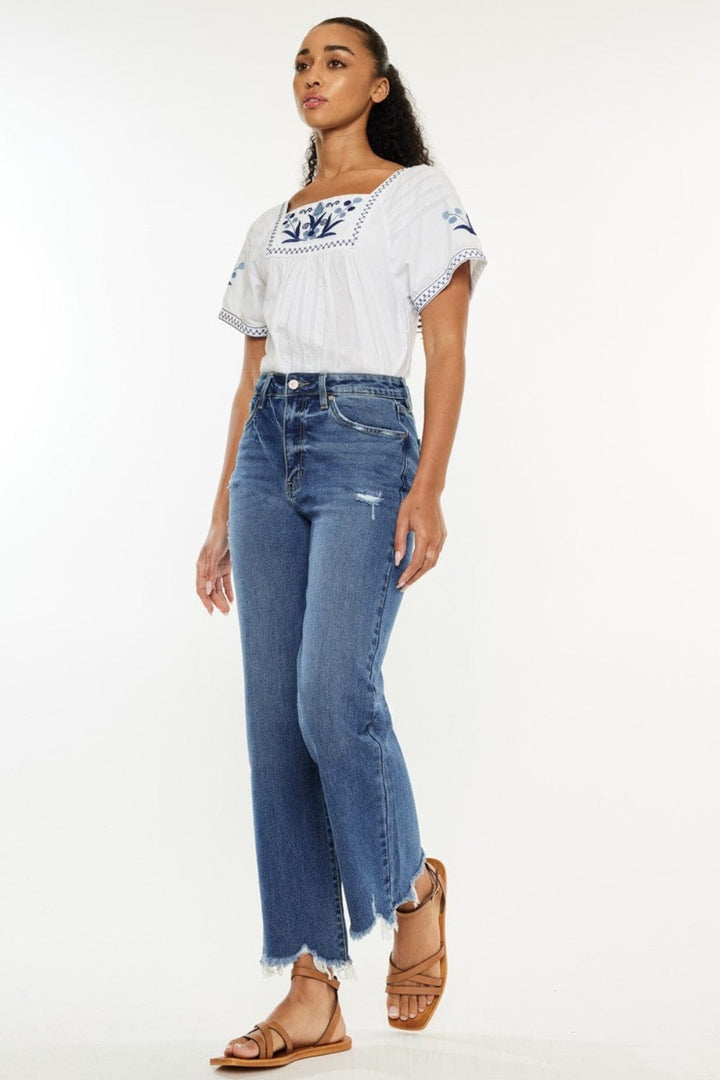 The802Gypsy Bottoms/Jeans ❤️GYPSY-Kancan-High Rise Slim Wide Leg Jeans