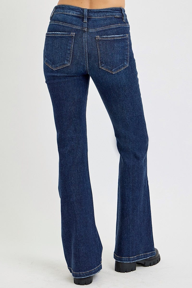 The802Gypsy Bottoms/Jeans ❤️GYPSY-RISEN-High Rise Flare Jeans with Pockets