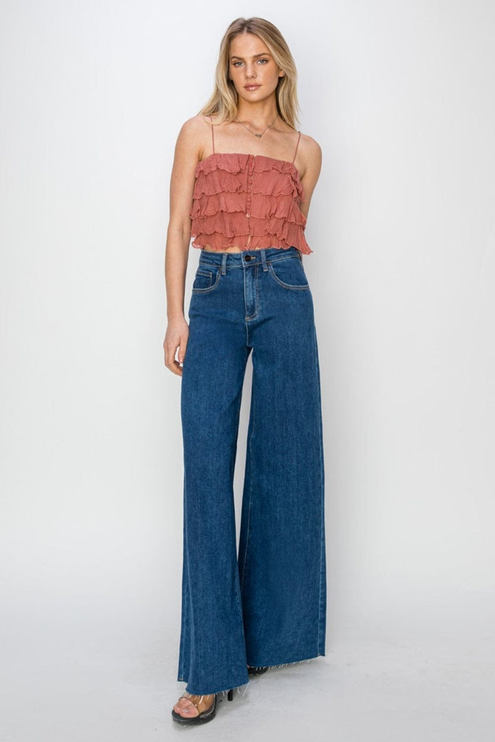 The802Gypsy Bottoms/Jeans ❤️GYPSY-RISEN-High Rise Palazzo Jeans
