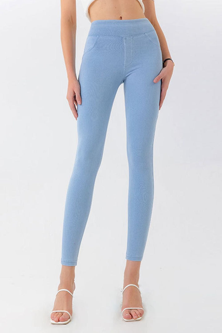 The802Gypsy Bottoms/Jeans Light / XS GYPSY-High Waist SImple Skinny Jeans ⏹️