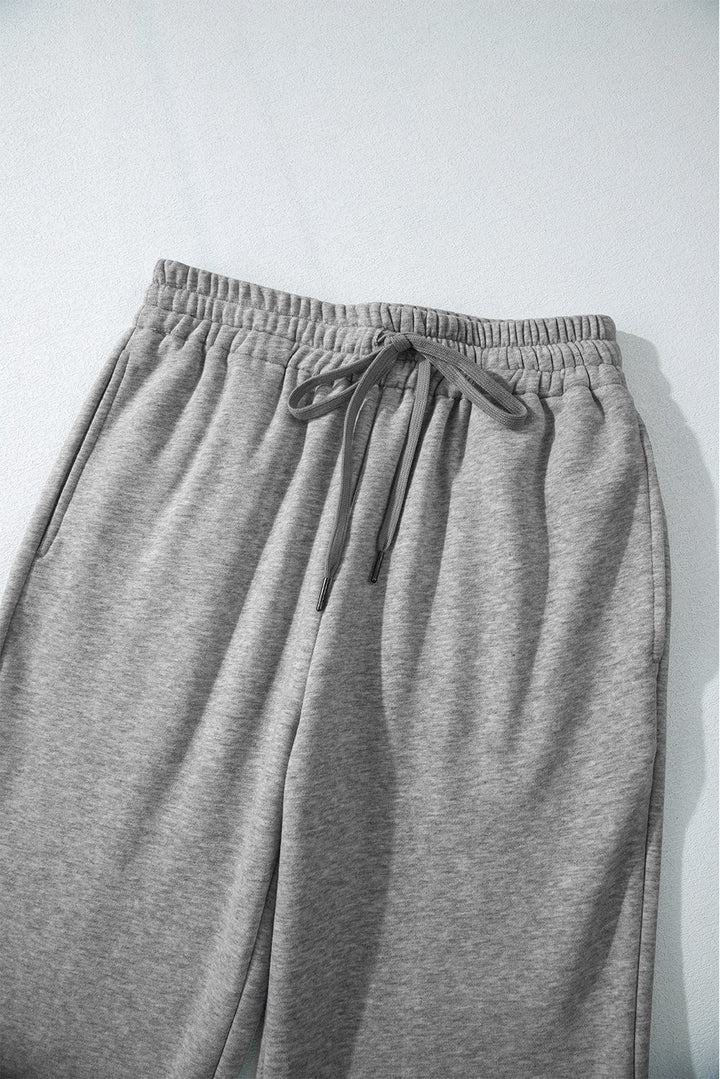 The802Gypsy  Bottoms/Pants & Culotte TRAVELING GYPSY-Fleece Lined Drawstring Waist Sweatpants