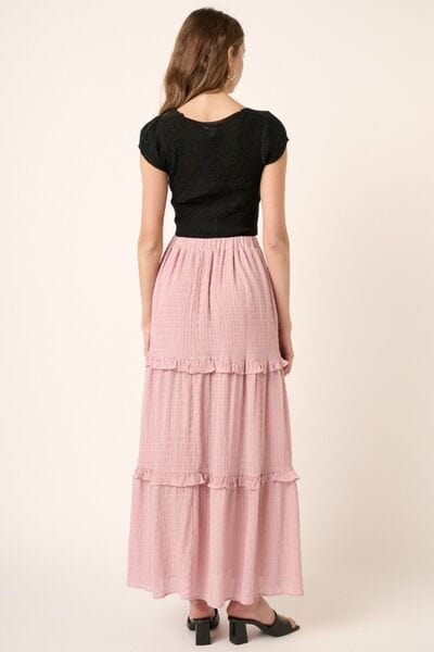 The802Gypsy Bottoms/skirts ♥GYPSY-Drawstring High Waist Frill Skirt