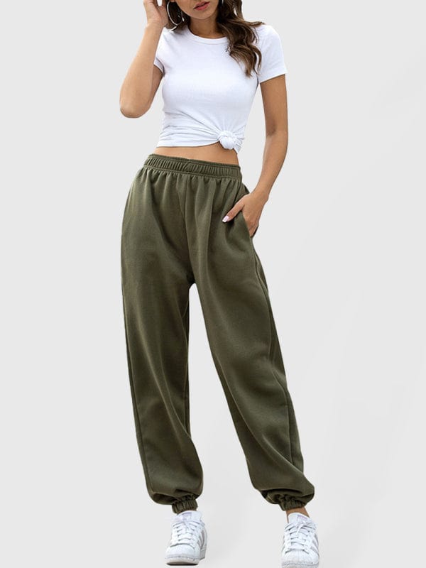 The802Gypsy bottoms/sweatpants Green / S ❤️GYPSY GIRL-Casual Cotton Sports Loose Jogger Pants