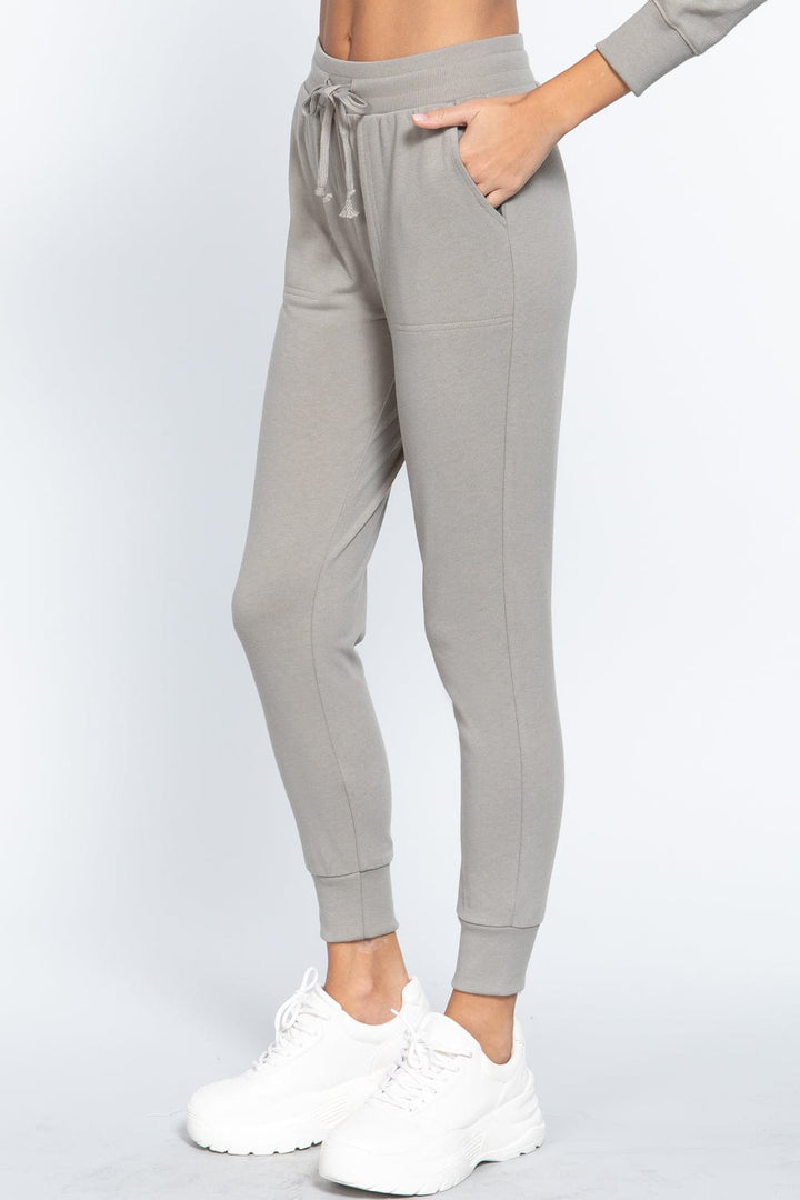 The802Gypsy  bottoms/sweatpants ♥GYPSY LOVE-Waist Band Sweatpants With Pockets