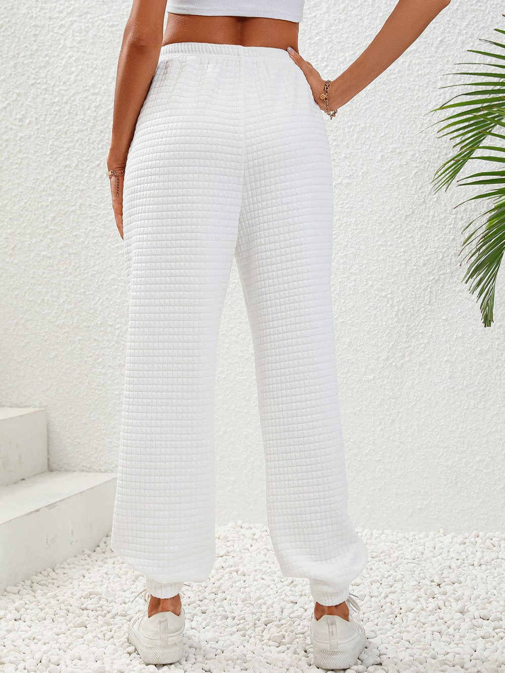 The802Gypsy bottoms/sweatpants GYPSY-Textured Pull-On Joggers