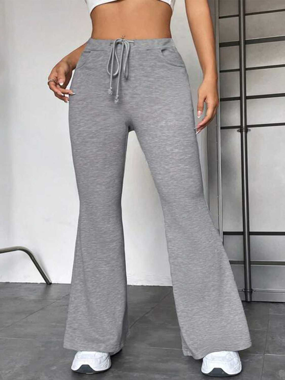 The802Gypsy bottoms/sweatpants Heather Gray / S GYPSY-Drawstring Sweatpants with Pockets