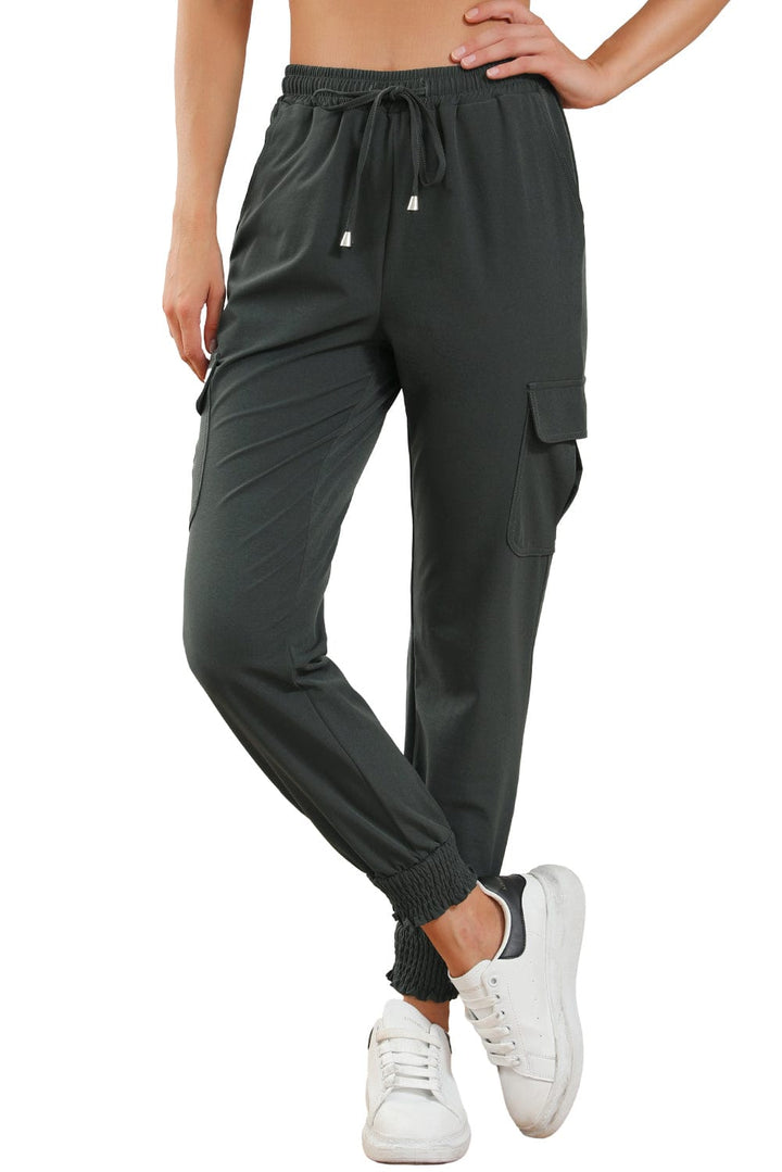 The802Gypsy  bottoms/sweatpants TRAVELING GYPSY-Slim Fit Drawstring High Waist Joggers