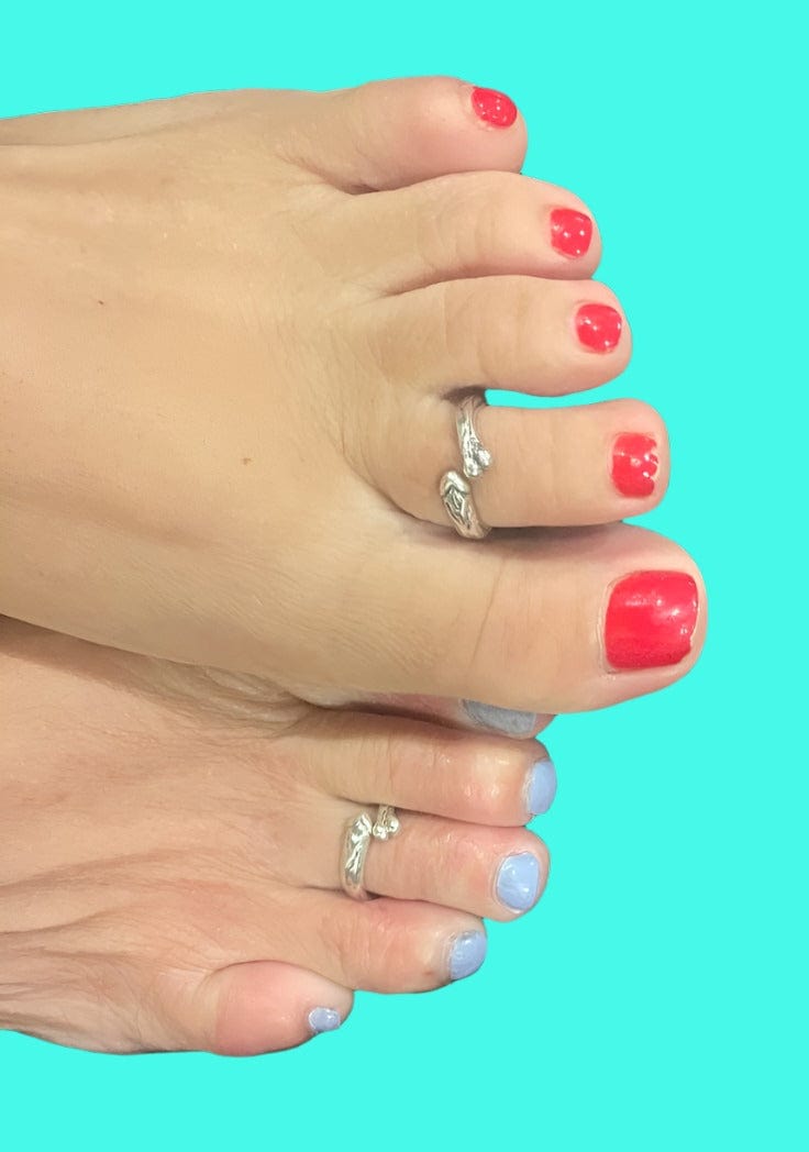 The802Gypsy.com jewelry/toe rings one size adjustable / Silver ❤MY GYPSY-Penis Toe Ring