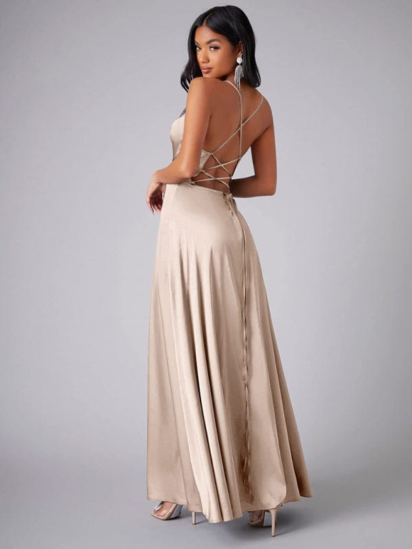 The802Gypsy dress/COCKTAIL DRESS GYPSY GIRL-Backless Long Dress