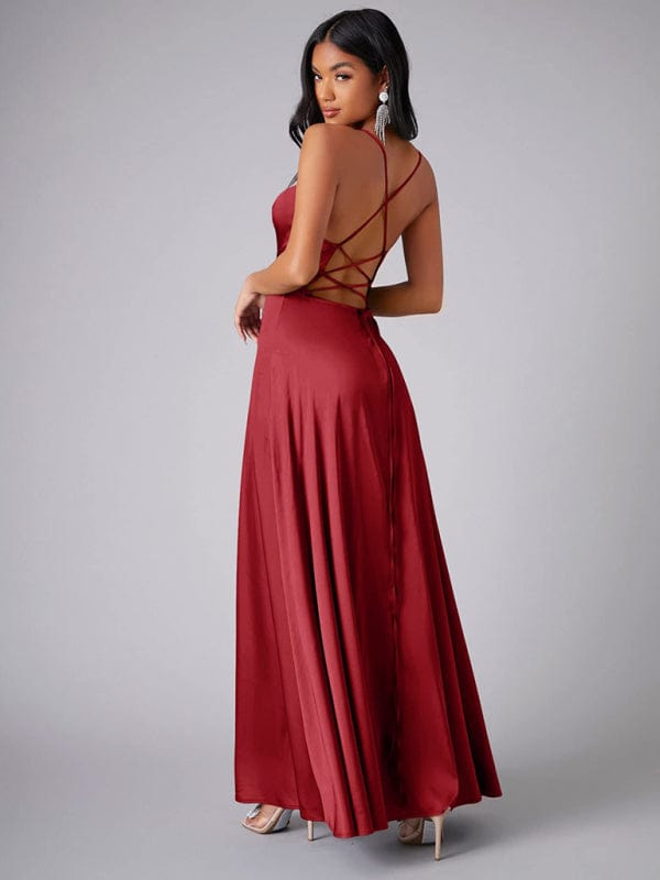 The802Gypsy dress/COCKTAIL DRESS GYPSY GIRL-Backless Long Dress