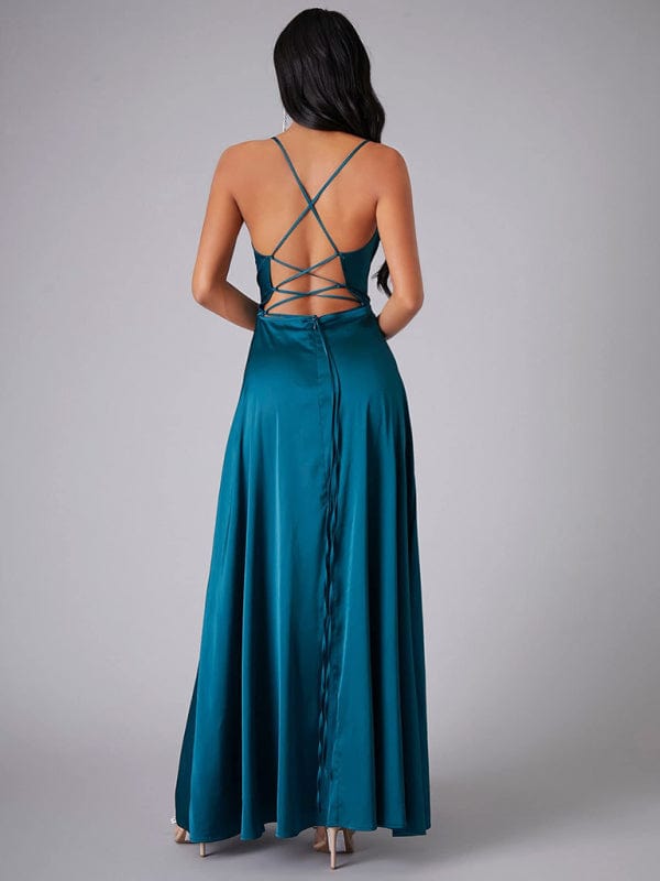 The802Gypsy dress/COCKTAIL DRESS GYPSY GIRL-Backless Long Dress