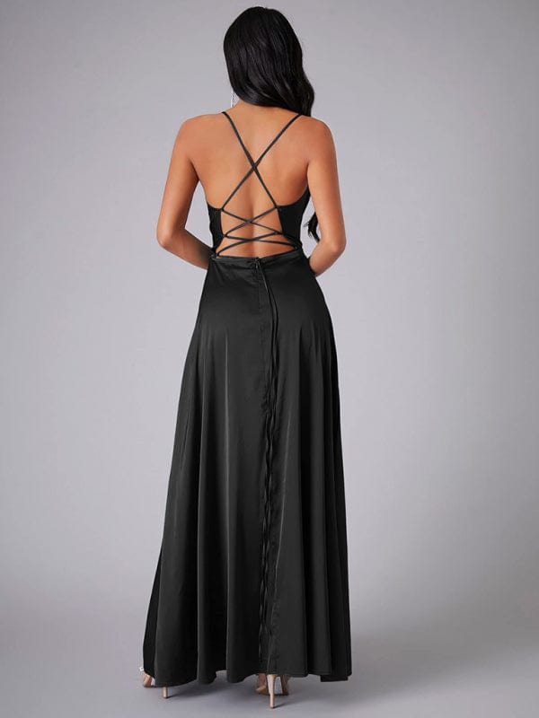 The802Gypsy dress/COCKTAIL DRESS GYPSY GIRL-Backless Long Dress