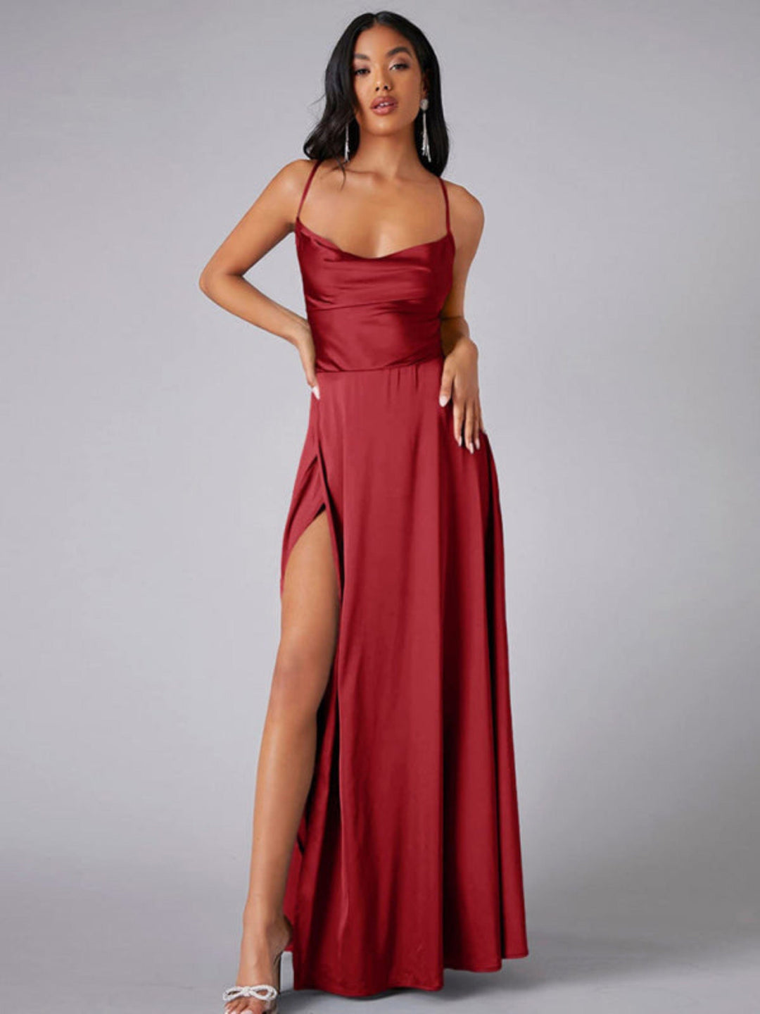 The802Gypsy dress/COCKTAIL DRESS Red / S GYPSY GIRL-Backless Long Dress