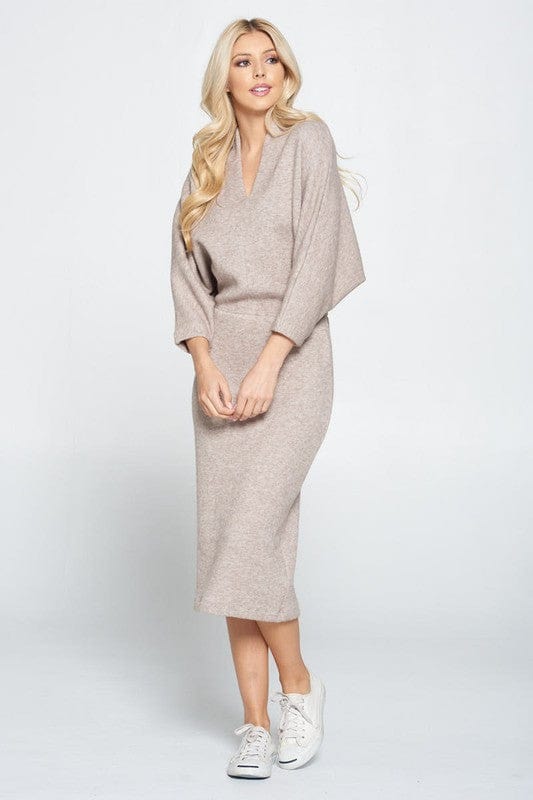 The802Gypsy Dresses ❤️GYPSY FOX-Renee C.-Sweater Knit Midi Dress