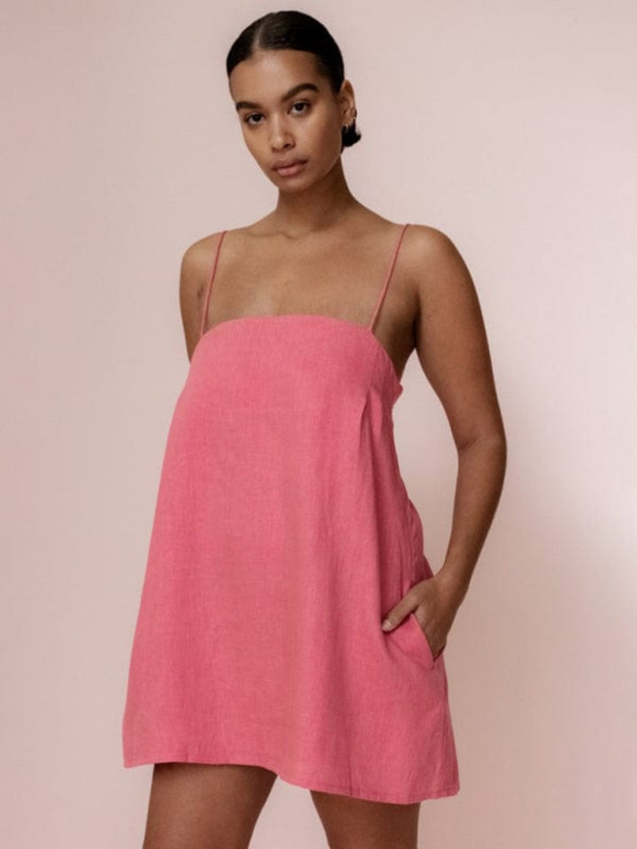 The802Gypsy Dresses Pink / S GYPSY GIRL-Effortless Cami Dress