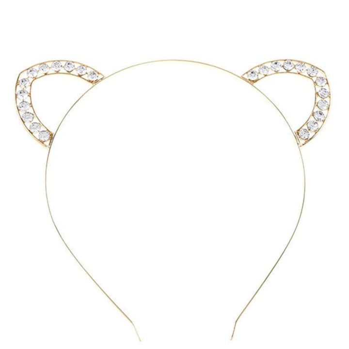 The802Gypsy-GYPSYFOX Accessories/Hair GOLD / Os ❤️GYPSY FOX - Rhinestone Animal Ear Headband