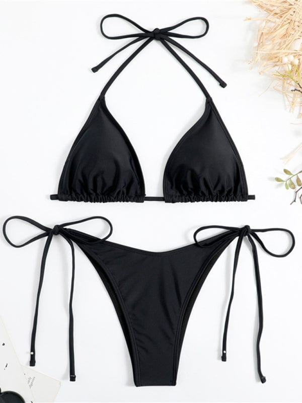 The802Gypsy-GypsyGirl swimwear/bikini GYPSY GIRL - Not So Basic Triangle Top Bikini