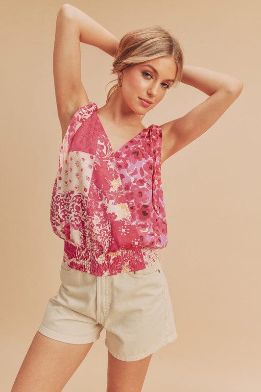 The802Gypsy-GypsyUSA Tops/Tank Tops ❤️GYPSY - Hem Printed Tank Top by Aemi + Co