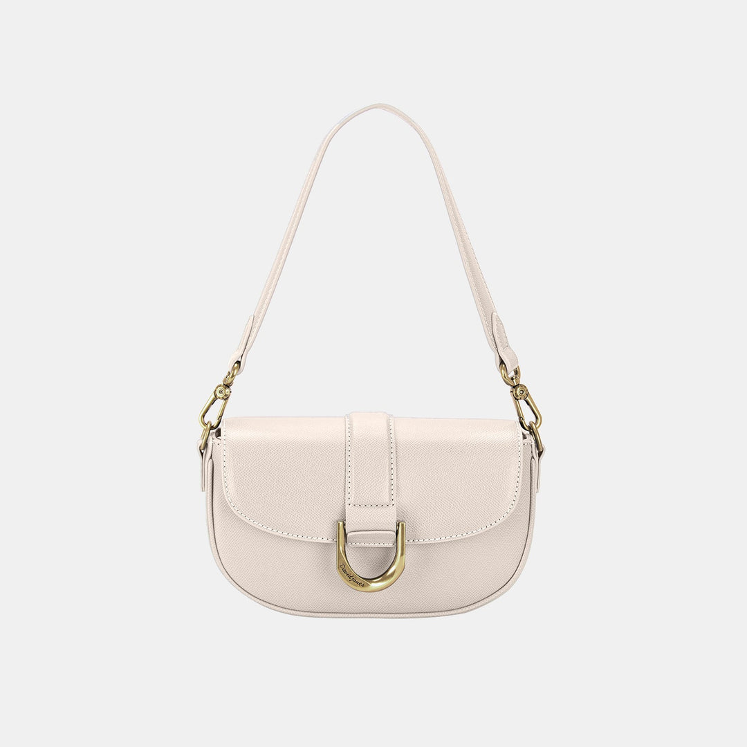 The802Gypsy Handbags Ivory / One Size ❤️GYPSY-David Jones -PU Leather Shoulder Bag