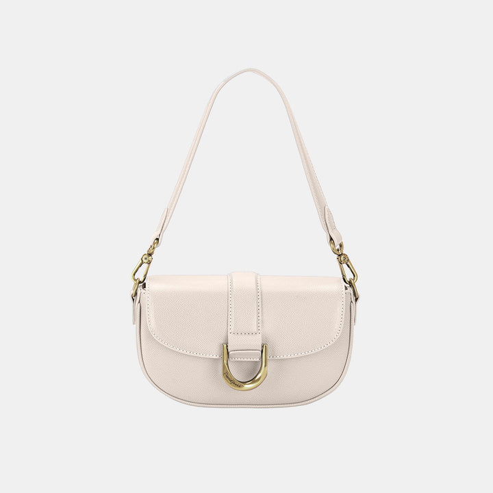 The802Gypsy Handbags Ivory / One Size ❤️GYPSY-David Jones -PU Leather Shoulder Bag