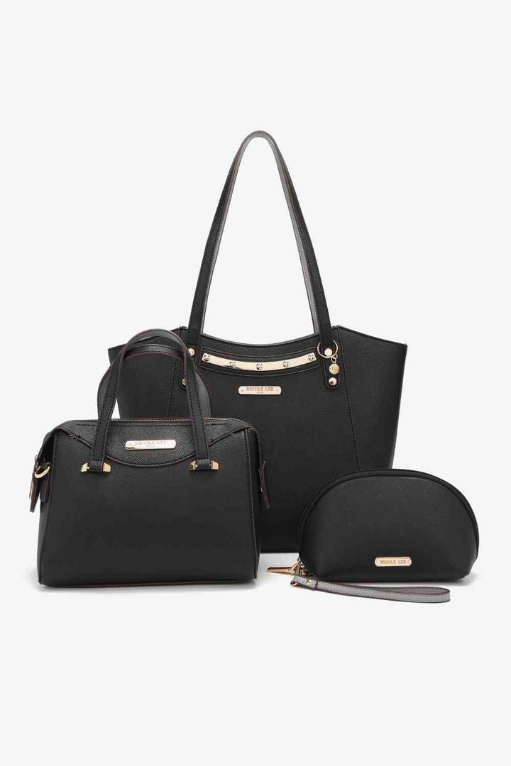 The802Gypsy Handbags, Wallets & Cases Black / One Size GYPSY-Nicole Lee USA-At My Best Handbag Set