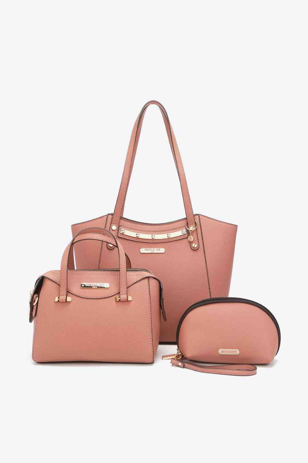 The802Gypsy Handbags, Wallets & Cases Burnt Coral / One Size GYPSY-Nicole Lee USA-At My Best Handbag Set