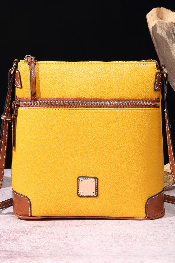 The802Gypsy Handbags, Wallets & Cases Mustard / One Size GYPSY-Simple Chic Crossbody Bag