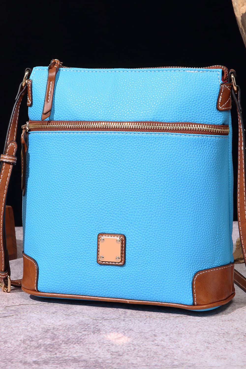 The802Gypsy Handbags, Wallets & Cases Pastel  Blue / One Size GYPSY-Simple Chic Crossbody Bag