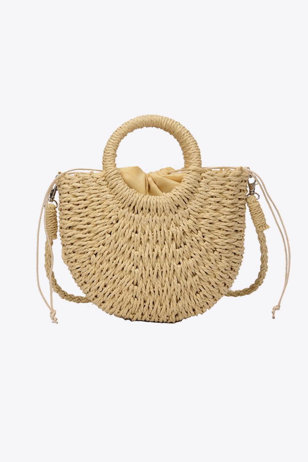 The802Gypsy Handbags, Wallets & Cases Tan / One Size GYPSY-Adored-Crochet Crossbody Bag