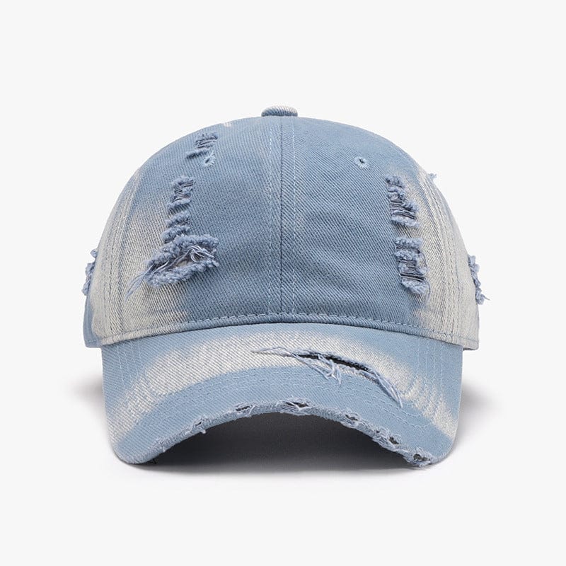 The802Gypsy hats Light Blue / One Size GYPSY-Distressed Adjustable Cotton Baseball Cap