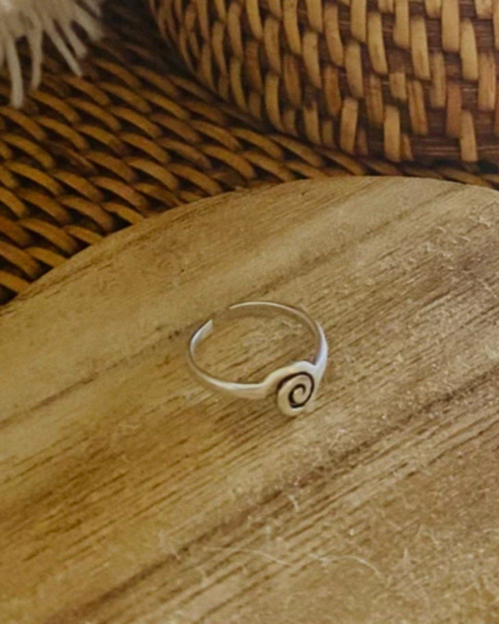 The802Gypsy jewelry silver ❤MY GYPSY-Swirl Sterling Silver Toe Ring