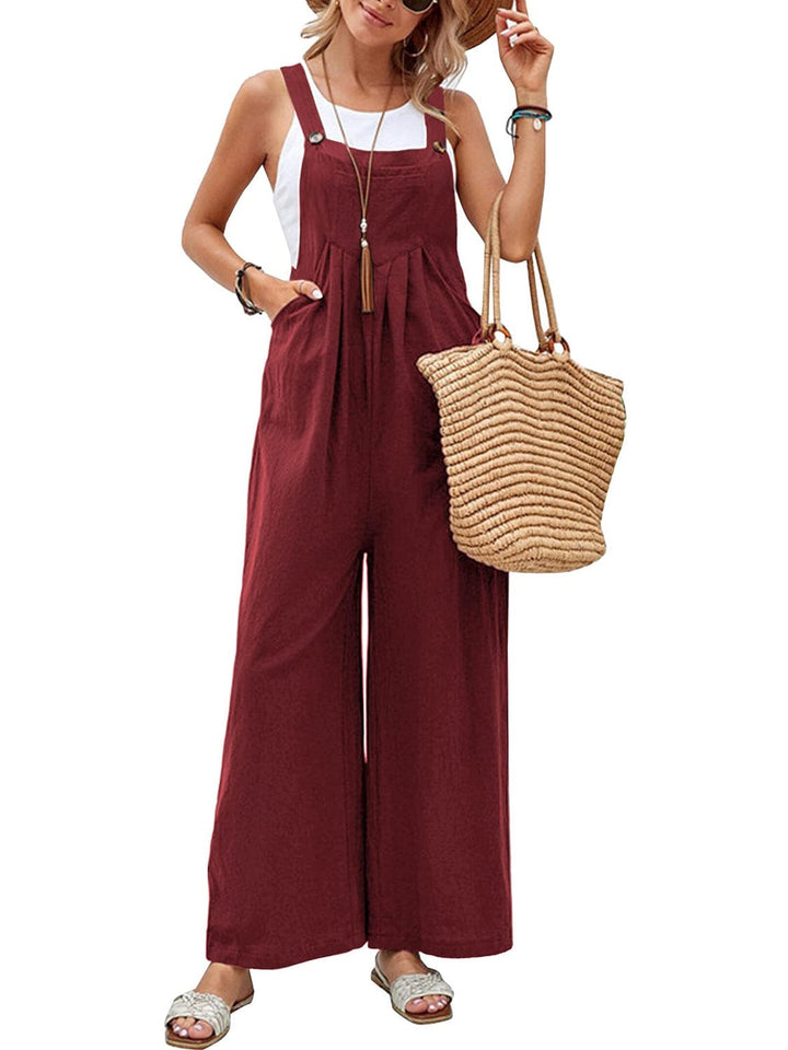 The802Gypsy Jumpsuits & Rompers GYPSY-Cozy Pocketed Wide Strap Overalls ⏹️