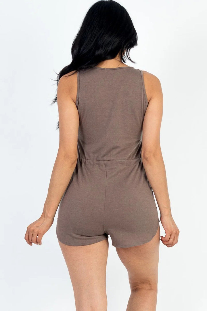 The802Gypsy  Jumpsuits & Rompers ❤GYPSY LOVE-Sleeveless Drawstring Romper