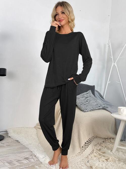 The802Gypsy Loungewear GYPSY-Top and Drawstring Pants Lounge Set