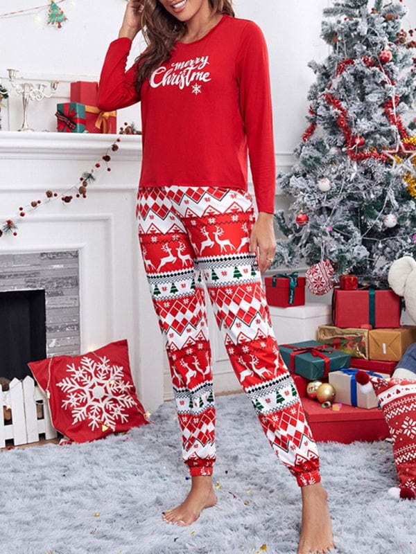 The802Gypsy Loungewear & Sleepwear/Loungewear GYPSY GIRL-Reindeer Print Pajama Set