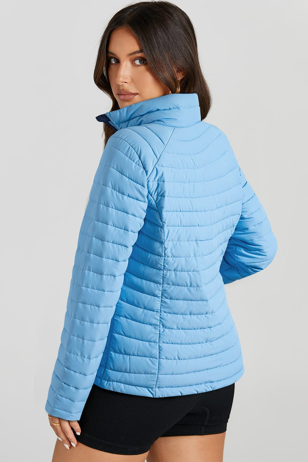 The802Gypsy  Outerwear/Coats TRAVELING GYPSY-Quilted Zip-up Puffer Jacket