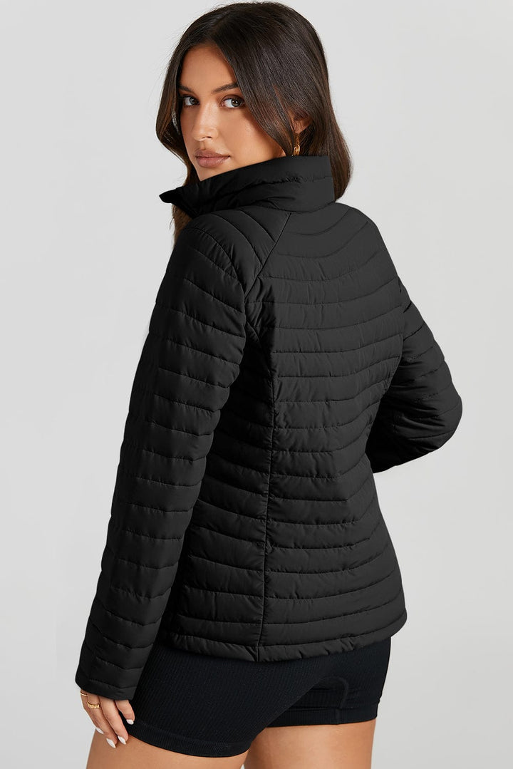 The802Gypsy  Outerwear/Coats TRAVELING GYPSY-Quilted Zip-up Puffer Jacket