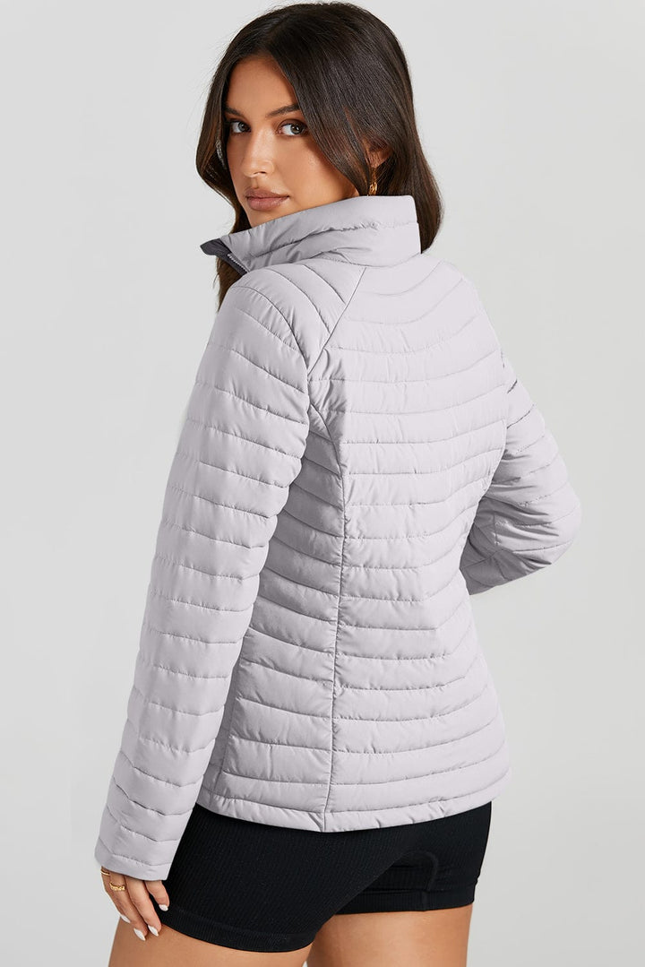 The802Gypsy  Outerwear/Coats TRAVELING GYPSY-Quilted Zip-up Puffer Jacket