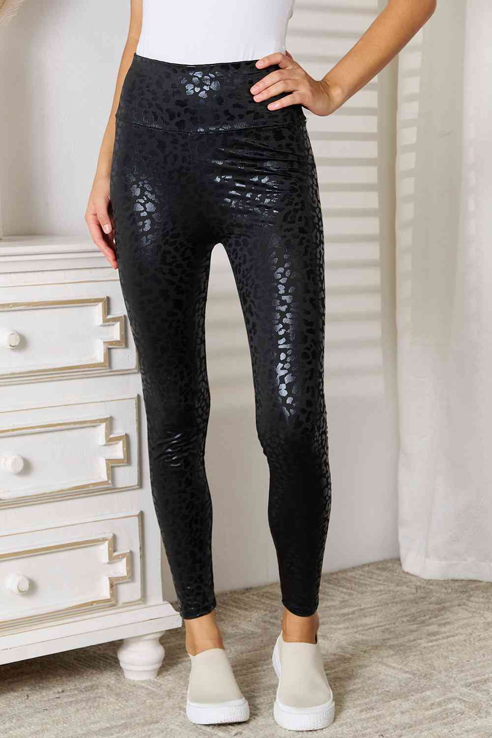 The802Gypsy pants Black / S GYPSY-Double Take-High Waist Leggings