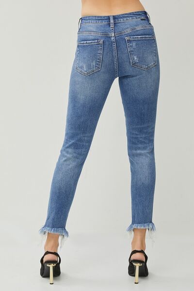 The802Gypsy pants ❤GYPSY-RISEN- Distressed Frayed Hem Slim Jeans
