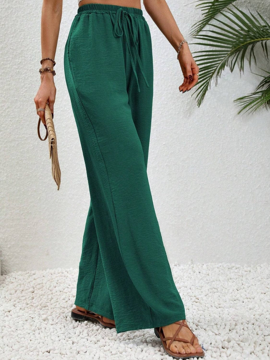 The802Gypsy pants GYPSY-Wide Leg Drawstring Pants