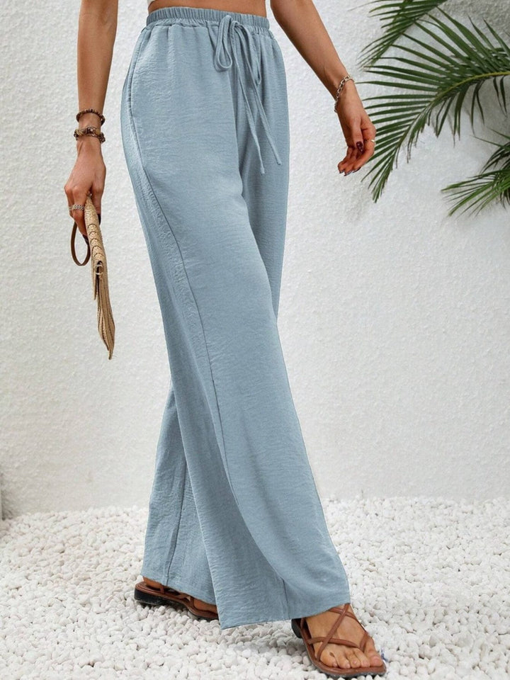 The802Gypsy pants GYPSY-Wide Leg Drawstring Pants