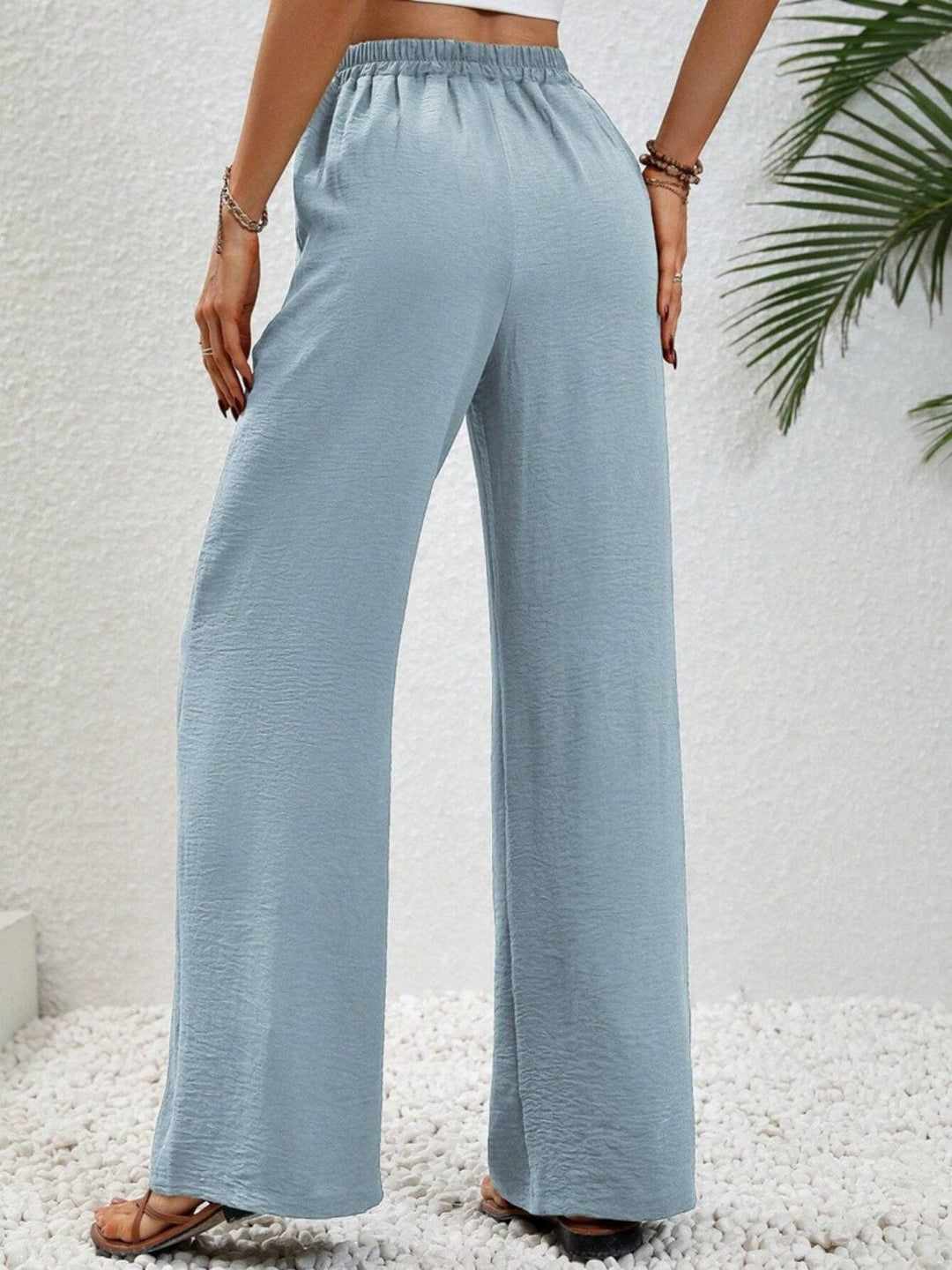 The802Gypsy pants GYPSY-Wide Leg Drawstring Pants