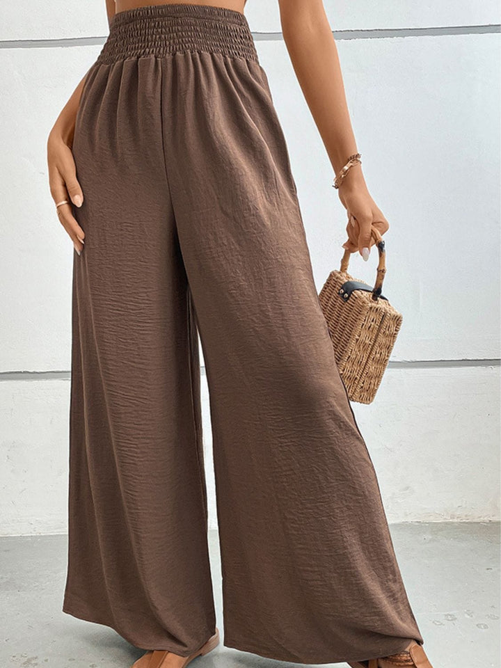 The802Gypsy pants GYPSY-Wide Waistband Relax Fit Long Pants