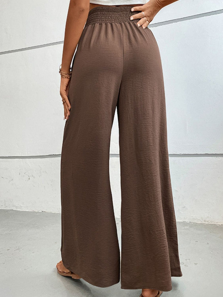 The802Gypsy pants GYPSY-Wide Waistband Relax Fit Long Pants