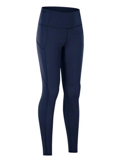 The802Gypsy pants Navy / S GYPSY-Wide Waistband Sports Leggings