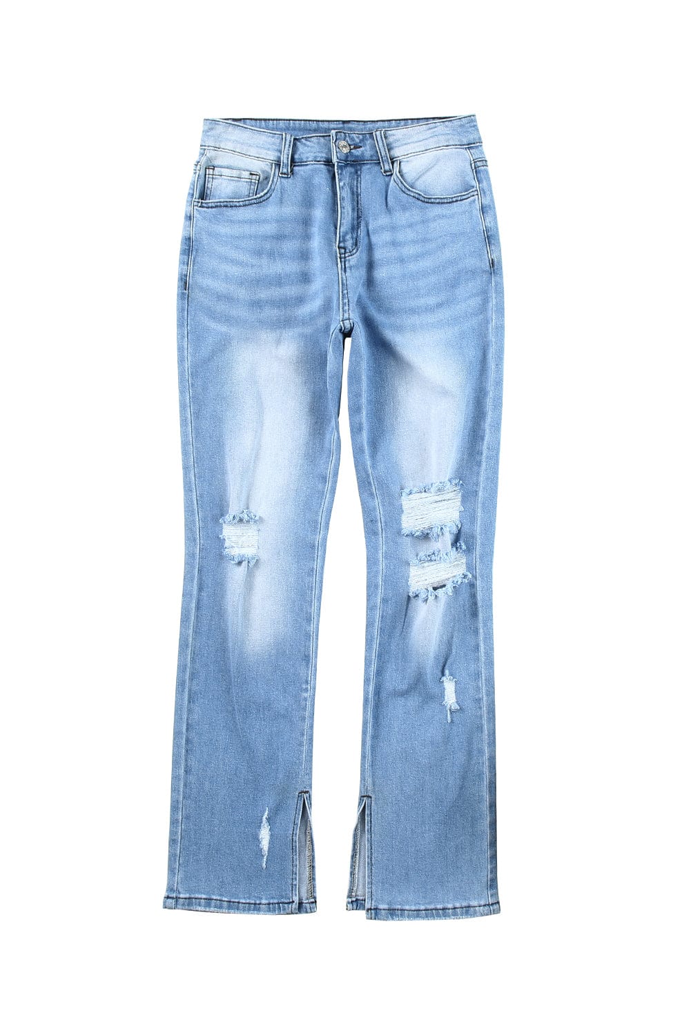 The802Gypsy  pants TRAVELING GYPSY-Straight Leg High Waist Jeans