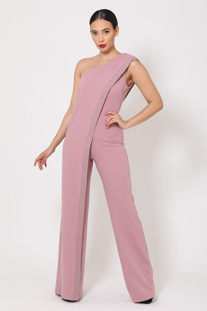 The802Gypsy  romper and jumpsuits ❤GYPSY LOVE-One Shoulder Jumpsuit