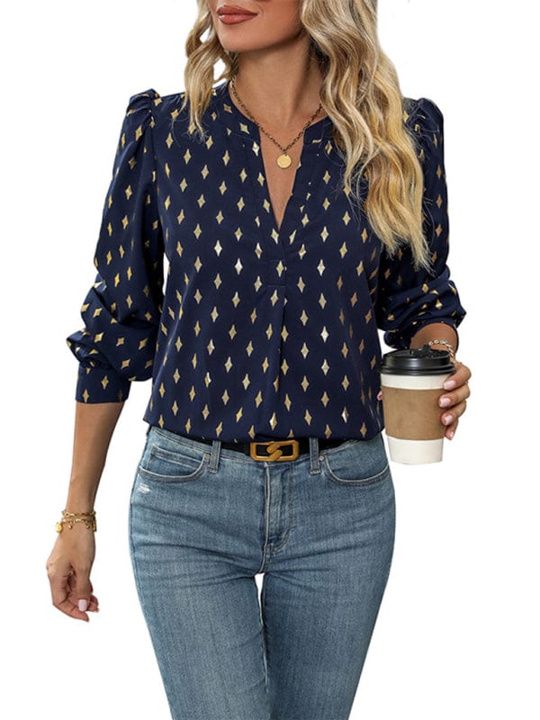 The802Gypsy shirts and tops GYPSY GIRL-Bronzing Blouse